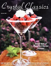 Image of collectible crystal gifts from Crystal Classics catalog