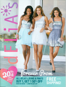 Picture of teen clothes from dELiA*s catalog