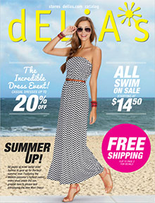 Picture of teen clothes from dELiA*s catalog