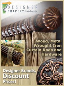 Picture of designer drapery hardware from Designer Drapery Hardware catalog