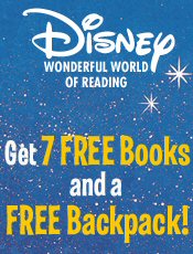Image of Disney storybooks from Disney Wonderful World of Reading catalog