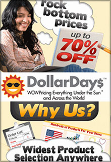 Picture of Dollar Days wholesale from DollarDays catalog Picture of Dollar Days wholesale from DollarDays catalog
