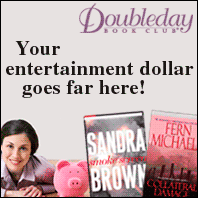 Image of bestselling novels from Doubleday Book Club� catalog
