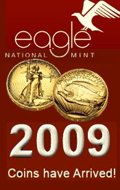 Image of presidential coin collection from Eagle National Mint catalog