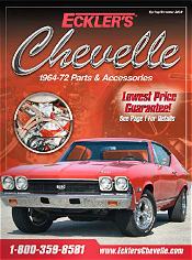 Image of chevelle seats from Eckler's Chevelle  catalog