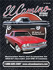 Image of El Camino parts from El Camino Store by Eckler's catalog