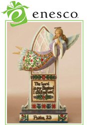image of angel figurines from Inspirational Gifts by Enesco catalog