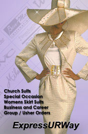 Picture of women's skirt suits from Expressurway catalog