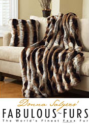 Picture of faux fur from Fabulous Furs catalog