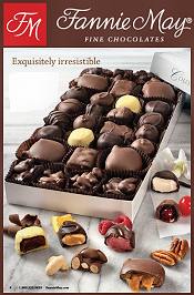 Image of worlds finest chocolate from Fannie May Confections catalog