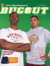 Image of custom baseball jerseys from Dugout - Baseball & Softball by ARES catalog