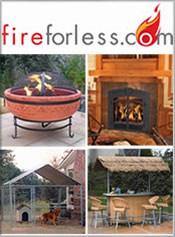 Picture of outdoor accessories from fireforless catalog Picture of outdoor accessories from fireforless catalog