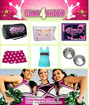 Picture of cheerleading apparel and accessories from Gear 4 Cheer catalog