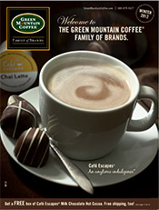 Picture of keurig coffee maker from Green Mountain catalog