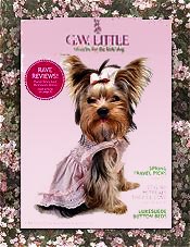 Image of doggie car seats from GW Little catalog