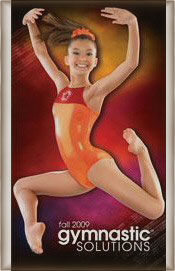Image of girls gymnastics leotards from Gymnastic Solutions catalog