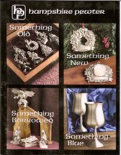 pewter candlesticks