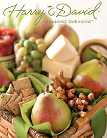 Picture of Harry and David pears from Harry & David catalog