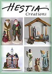Image of nativity figurines from Hestia Creations catalog