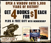 Image of civil war books from History Book Club� catalog