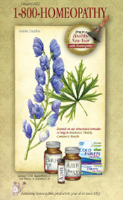 Picture of homeopathic cold remedies from 1-800 Homeopathy catalog
