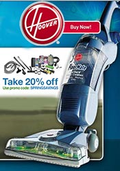 Picture of HEPA filter vacuum cleaners from Hoover catalog Picture of HEPA filter vacuum cleaners from Hoover catalog