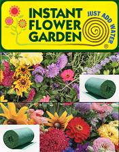 Image of roll out flower garden from Instant Flower Garden catalog