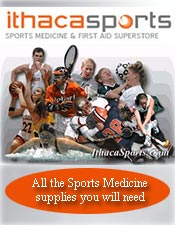 Picture of sports medicine supplies from IthacaSports.com catalog