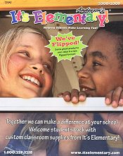 Picture of elementary school supplies from It's Elementary catalog