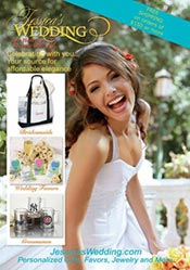 Image of wedding favors for guests from Jessica's Wedding catalog