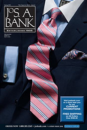 Picture of men's clothing suits from Jos. A. Bank catalog Picture of men's clothing suits from Jos. A. Bank catalog