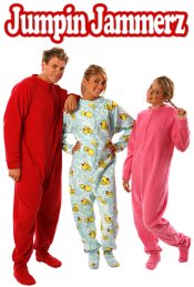 Image of footie pajamas from Jumpin Jammerz catalog