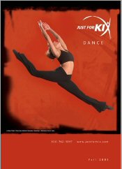 image of dance costumes from Just For Kix catalog
