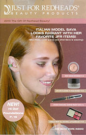 Picture of makeup colors for redheads from Redheads catalog