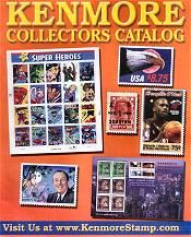 Picture of stamp collecting from Kenmore Stamp catalog