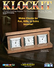 Picture of clock parts suppliers from KlockIt catalog