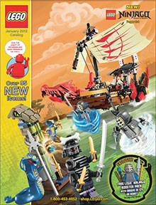Picture of LEGO catalog from LEGO catalog