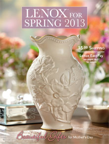 Picture of Lenox catalog from Lenox catalog