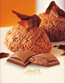Picture of Lindt chocolate stores from Lindt Chocolate catalog