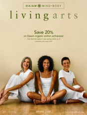 image of comfortable women's clothes from Gaiam - Living Arts catalog