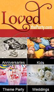 Image of party items from Loved The Party catalog