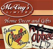 Image of country home decor from McVay's Limited catalog