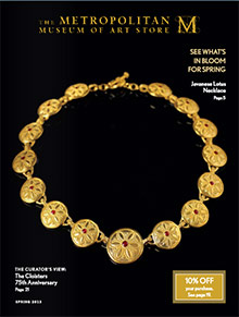 Picture of egyptian jewelry from Met Museum catalog