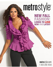 Image of women's sportswear from metrostyle catalog