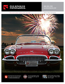 Picture of Corvette parts catalog from Mid America Corvette catalog Picture of Corvette parts catalog from Mid America Corvette catalog