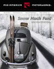 Image of classic VW parts from Air-Cooled VW Parts - Mid America Motorworks catalog