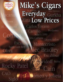 Picture of mikes cigars from Mike's Cigars catalog