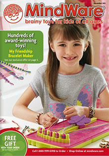 Picture of brain teaser toys from MindWare catalog Picture of brain teaser toys from MindWare catalog