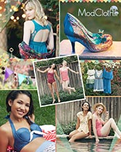Image of indie women's clothing from ModCloth catalog