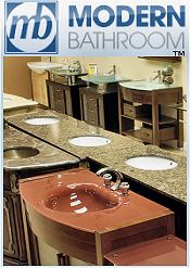 Image of bathroom fixtures and accessories from Modern Bathroom catalog